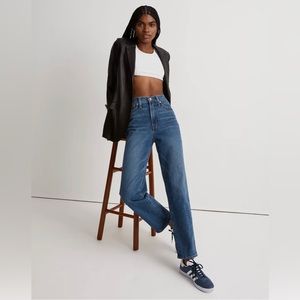 Madewell Perfect Vintage Straight Jean in Mayfield Wash